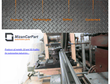 Tablet Screenshot of mizancarpart.com